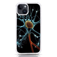 Organism Neon Science Iphone 14 Tpu Uv Print Case by Pakjumat