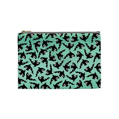 Orca Killer Whale Fish Cosmetic Bag (medium) by Pakjumat