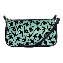 Orca Killer Whale Fish Shoulder Clutch Bag by Pakjumat