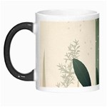 Spring Floral Plants Foliage Minimal Minimalist Morph Mug Left