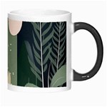 Spring Floral Plants Foliage Minimal Minimalist Morph Mug Right