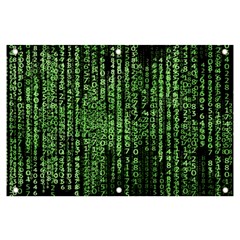 Matrix Technology Tech Data Digital Network Banner And Sign 6  X 4  by Pakjumat