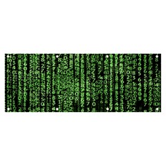 Matrix Technology Tech Data Digital Network Banner And Sign 8  X 3  by Pakjumat