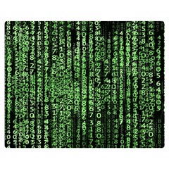 Matrix Technology Tech Data Digital Network Premium Plush Fleece Blanket (medium) by Pakjumat