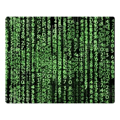 Matrix Technology Tech Data Digital Network Premium Plush Fleece Blanket (large) by Pakjumat