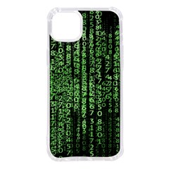 Matrix Technology Tech Data Digital Network Iphone 14 Plus Tpu Uv Print Case by Pakjumat