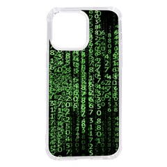 Matrix Technology Tech Data Digital Network Iphone 14 Pro Max Tpu Uv Print Case by Pakjumat