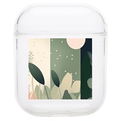 Spring Floral Plants Foliage Minimal Minimalist Soft Tpu Airpods 1/2 Case by Pakjumat