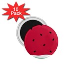 Minimalist Summer Watermelon Wallpaper 1.75  Magnets (10 pack)  Front