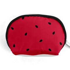 Minimalist Summer Watermelon Wallpaper Accessory Pouch (medium) by Pakjumat