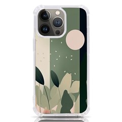 Spring Floral Plants Foliage Minimal Minimalist Iphone 13 Pro Tpu Uv Print Case by Pakjumat