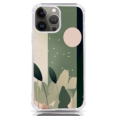 Spring Floral Plants Foliage Minimal Minimalist Iphone 13 Pro Max Tpu Uv Print Case by Pakjumat