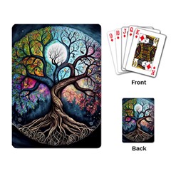 Tree Colourful Playing Cards Single Design (rectangle)