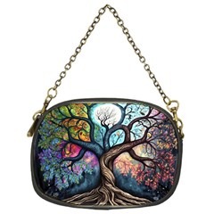 Tree Colourful Chain Purse (one Side) by Pakjumat