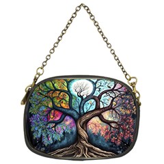 Tree Colourful Chain Purse (two Sides) by Pakjumat