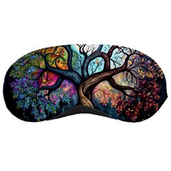 Tree Colourful Sleep Mask by Pakjumat