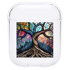 Tree Colourful Hard Pc Airpods 1/2 Case by Pakjumat