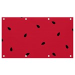 Minimalist Summer Watermelon Wallpaper Banner and Sign 7  x 4  Front