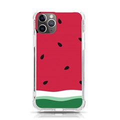 Minimalist Summer Watermelon Wallpaper Iphone 11 Pro 5 8 Inch Tpu Uv Print Case by Pakjumat