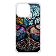 Tree Colourful Iphone 13 Pro Tpu Uv Print Case by Pakjumat