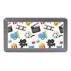 Cinema Icons Pattern Seamless Signs Symbols Collection Icon Memory Card Reader (mini) by Pakjumat