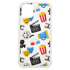 Cinema Icons Pattern Seamless Signs Symbols Collection Icon Iphone 12 Mini Tpu Uv Print Case	 by Pakjumat