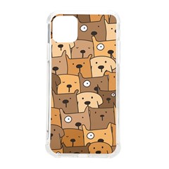 Cute Dog Seamless Pattern Background Iphone 11 Pro Max 6 5 Inch Tpu Uv Print Case by Pakjumat