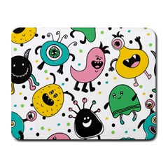 Funny Monster Pattern Small Mousepad by Pakjumat