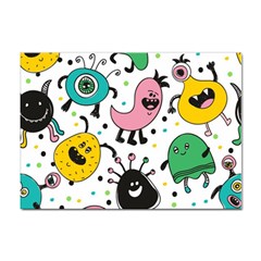 Funny Monster Pattern Sticker A4 (10 Pack) by Pakjumat