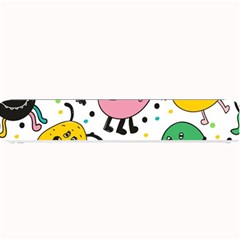 Funny Monster Pattern Small Bar Mat by Pakjumat