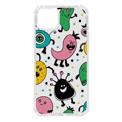 Funny Monster Pattern Iphone 14 Plus Tpu Uv Print Case by Pakjumat