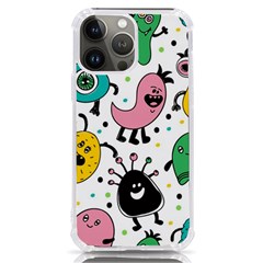 Funny Monster Pattern Iphone 13 Pro Max Tpu Uv Print Case by Pakjumat