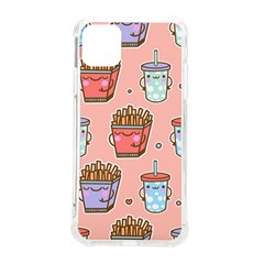 Cute Kawaii Food Seamless Pattern Iphone 11 Pro Max 6 5 Inch Tpu Uv Print Case by Pakjumat