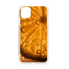 Lime Water Bubbles Macro Light Detail Background Iphone 11 Tpu Uv Print Case by Pakjumat