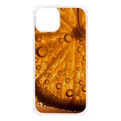 Lime Water Bubbles Macro Light Detail Background Iphone 13 Tpu Uv Print Case by Pakjumat