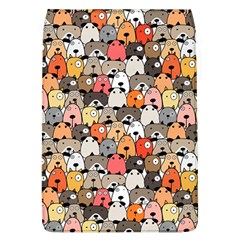 Cute Dog Seamless Pattern Background Removable Flap Cover (l) by Pakjumat