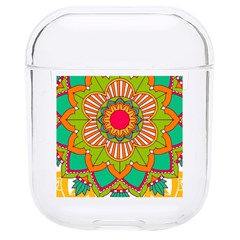 Mandala Patterns Yellow Hard Pc Airpods 1/2 Case