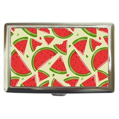 Cute Watermelon Seamless Pattern Cigarette Money Case by Pakjumat