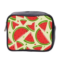 Cute Watermelon Seamless Pattern Mini Toiletries Bag (two Sides) by Pakjumat