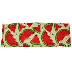 Cute Watermelon Seamless Pattern Body Pillow Case Dakimakura (two Sides) by Pakjumat