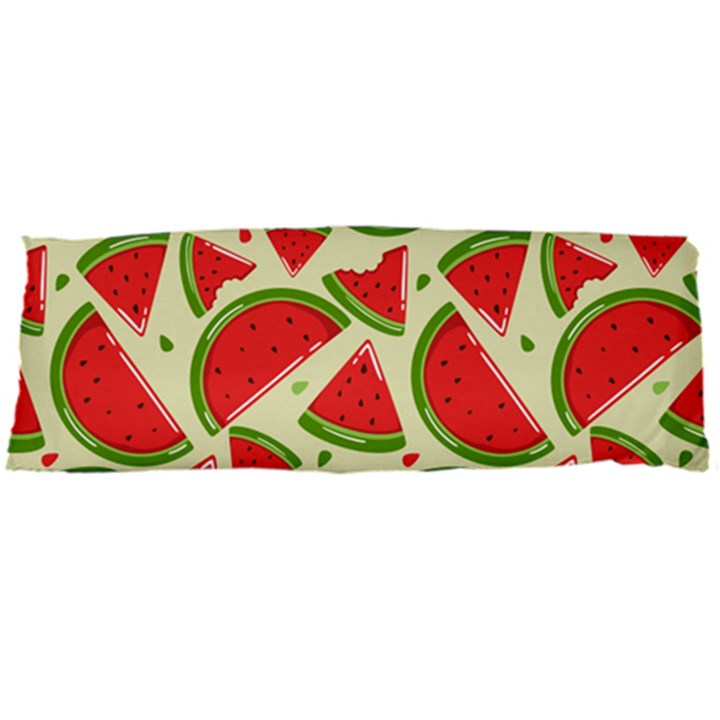 Cute Watermelon Seamless Pattern Body Pillow Case Dakimakura (Two Sides)