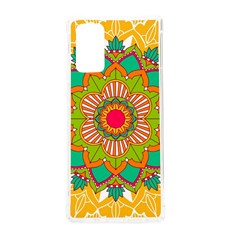 Mandala Patterns Yellow Samsung Galaxy Note 20 Tpu Uv Case