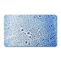 Drop Water Background Macro Splash Rain Drink Magnet (rectangular) by Pakjumat