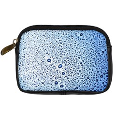 Drop Water Background Macro Splash Rain Drink Digital Camera Leather Case