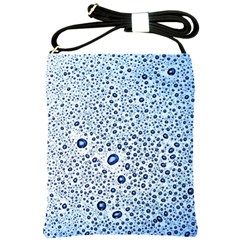 Drop Water Background Macro Splash Rain Drink Shoulder Sling Bag