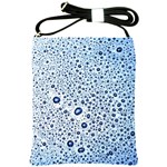 Drop Water Background Macro Splash Rain Drink Shoulder Sling Bag Front