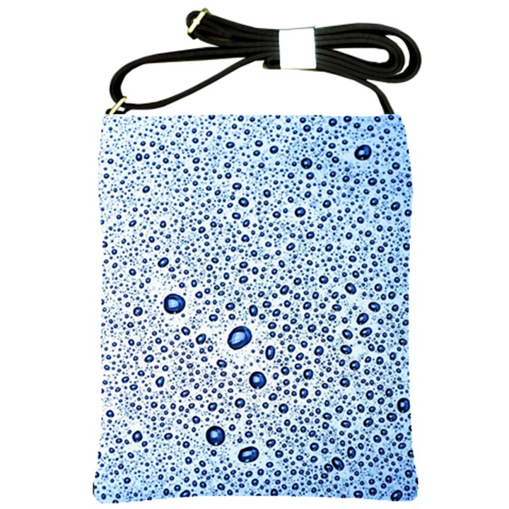 Drop Water Background Macro Splash Rain Drink Shoulder Sling Bag