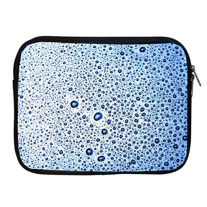 Drop Water Background Macro Splash Rain Drink Apple iPad 2/3/4 Zipper Cases