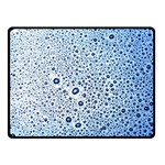 Drop Water Background Macro Splash Rain Drink Two Sides Fleece Blanket (Small) 45 x34  Blanket Front