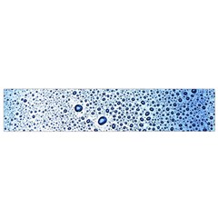 Drop Water Background Macro Splash Rain Drink Small Premium Plush Fleece Scarf